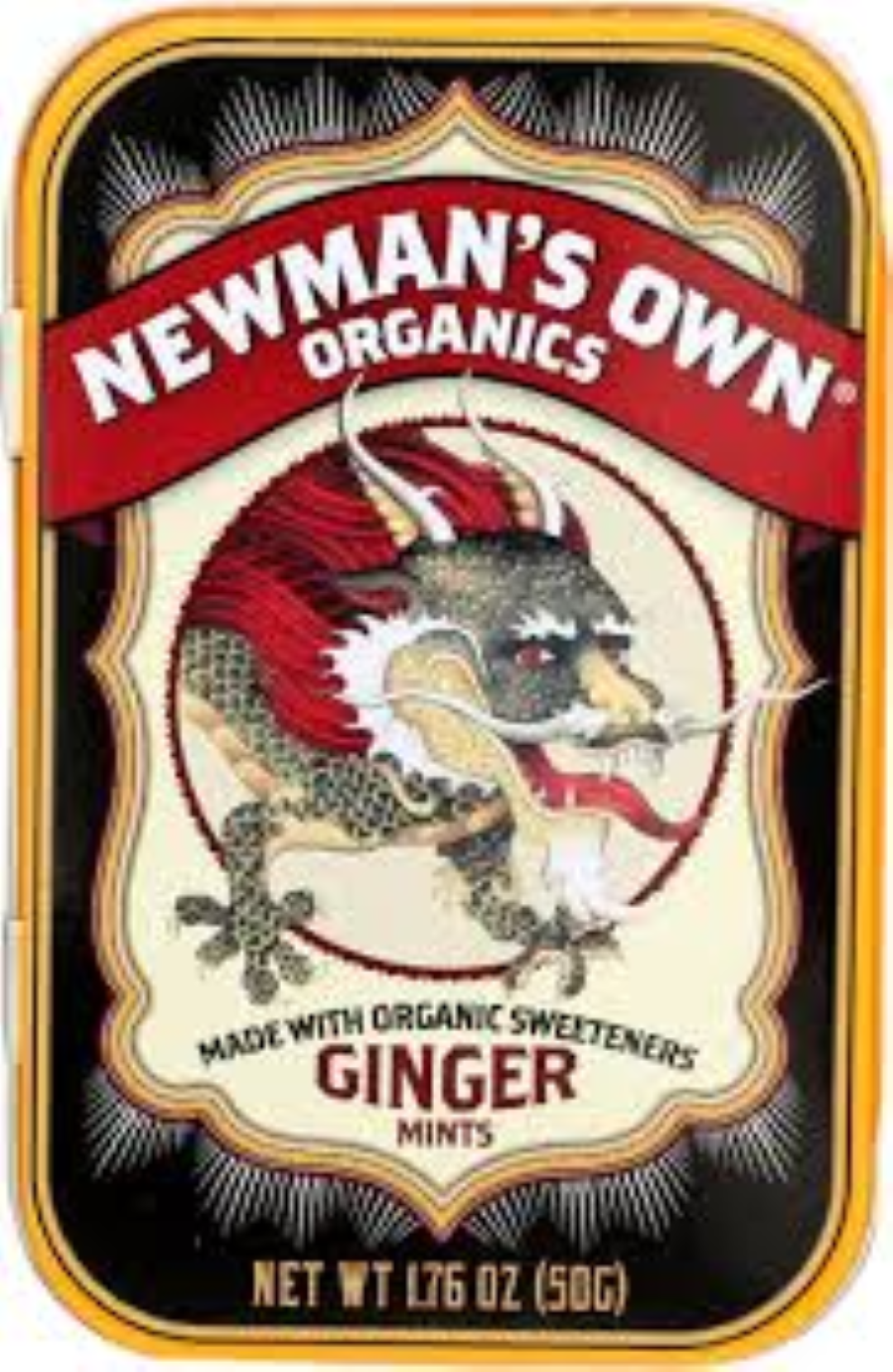 NEWMANS OWN ORGANICS GINGER MINTS 50G